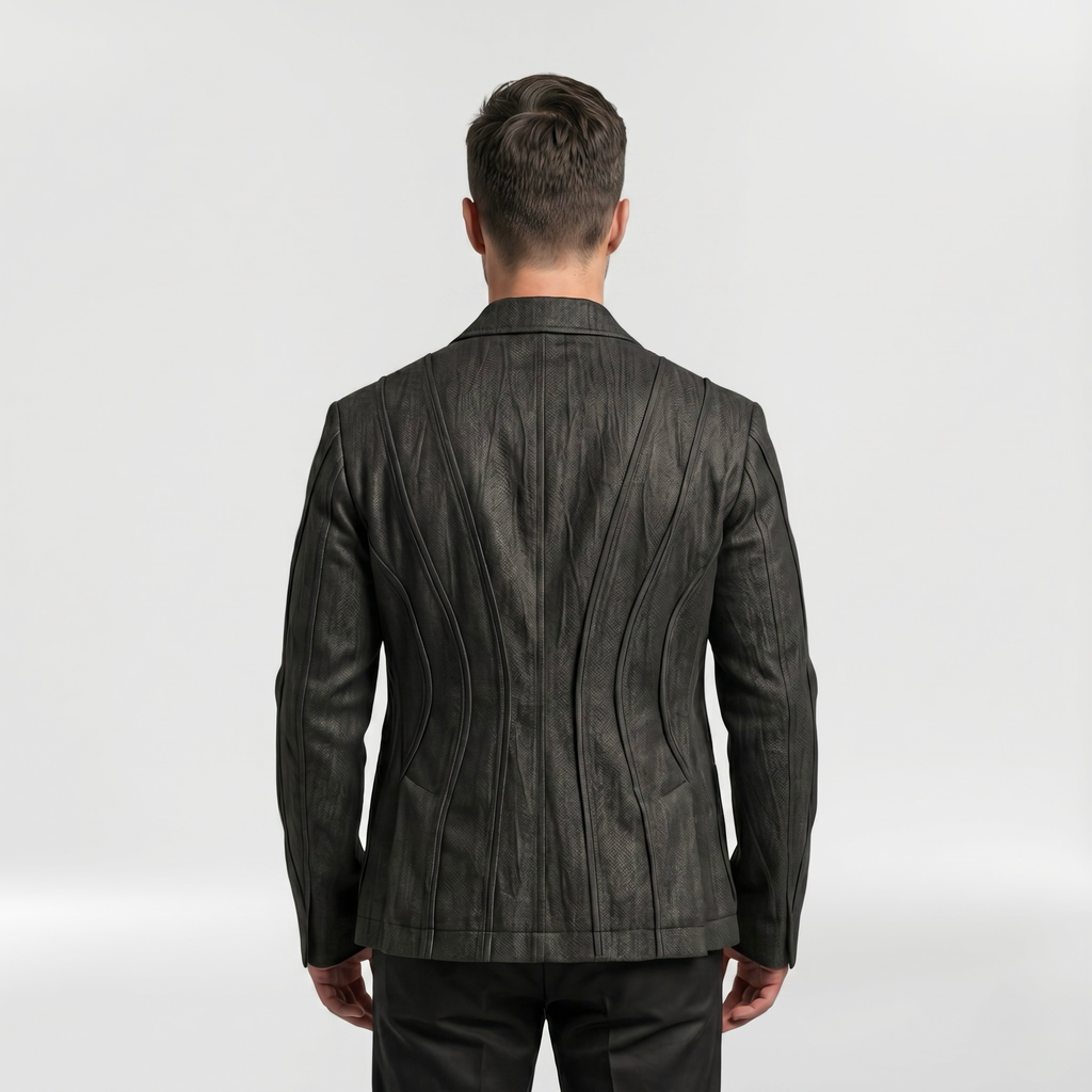 Noir Vector Blazer