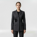 Precision Cutout Tailored Blazer