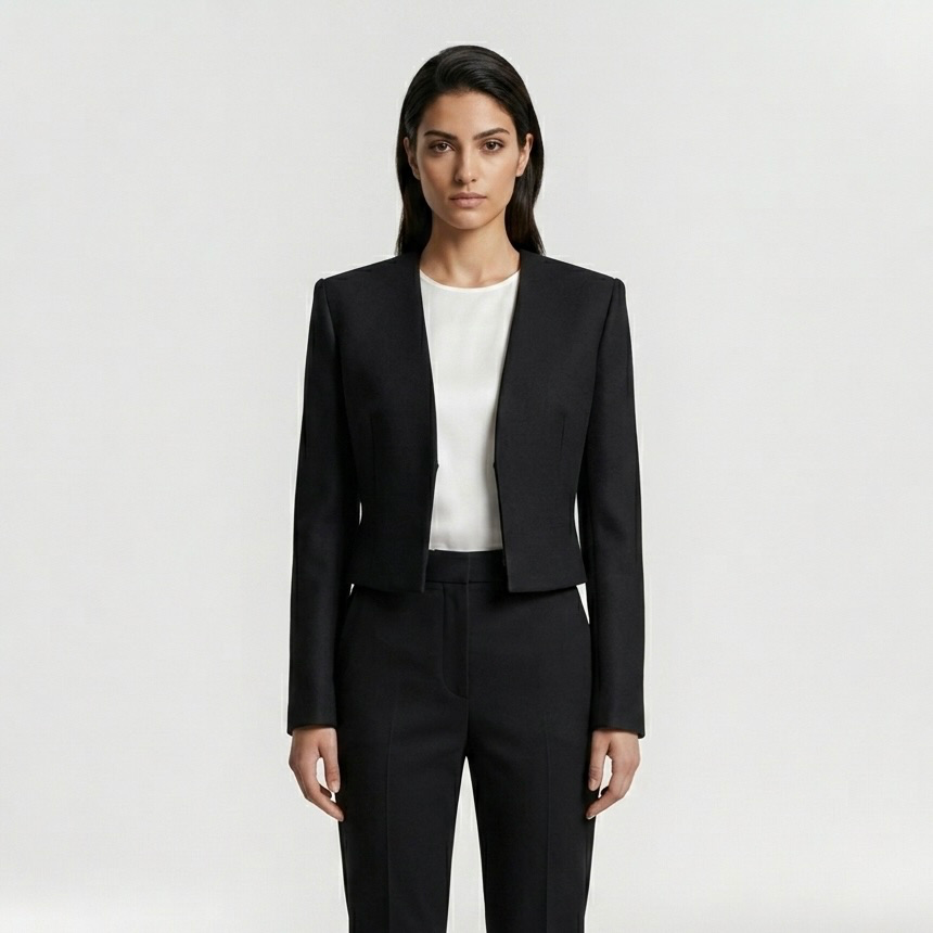 Cropped Executive Jacket