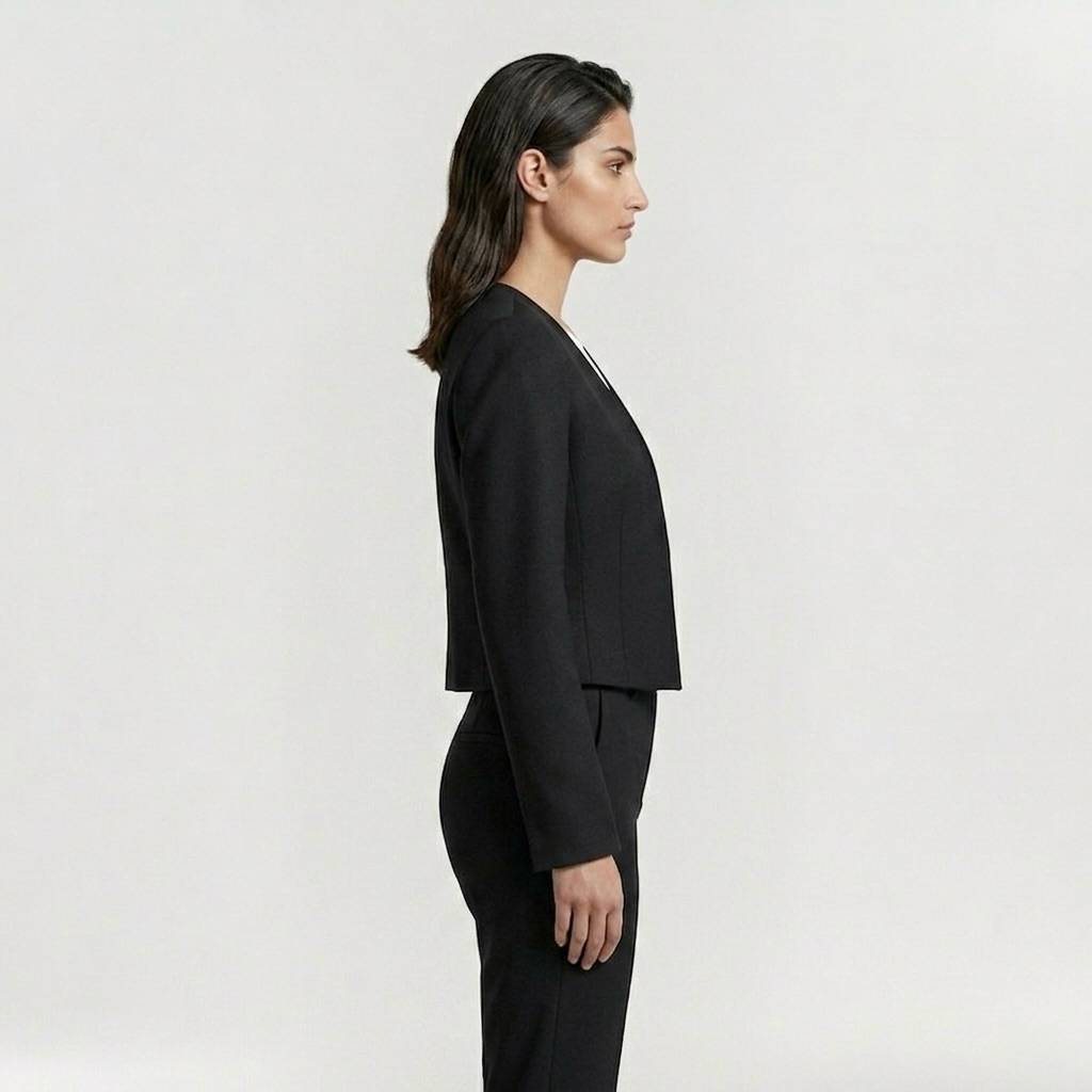 Cropped Executive Jacket