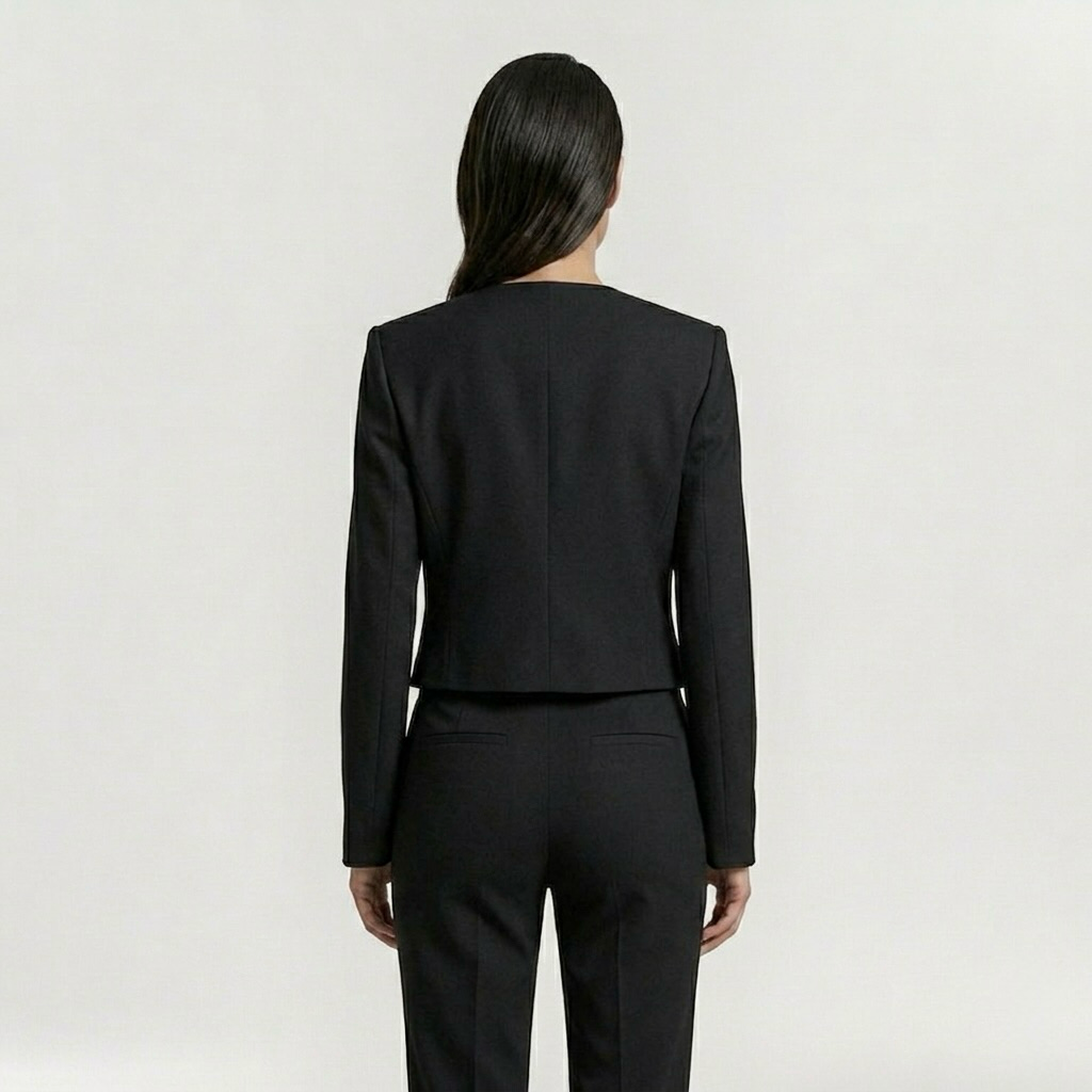 Cropped Executive Jacket