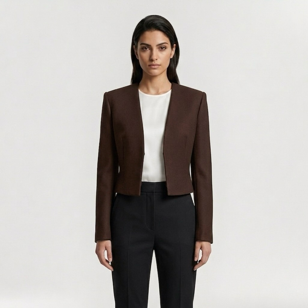 Cropped Executive Jacket