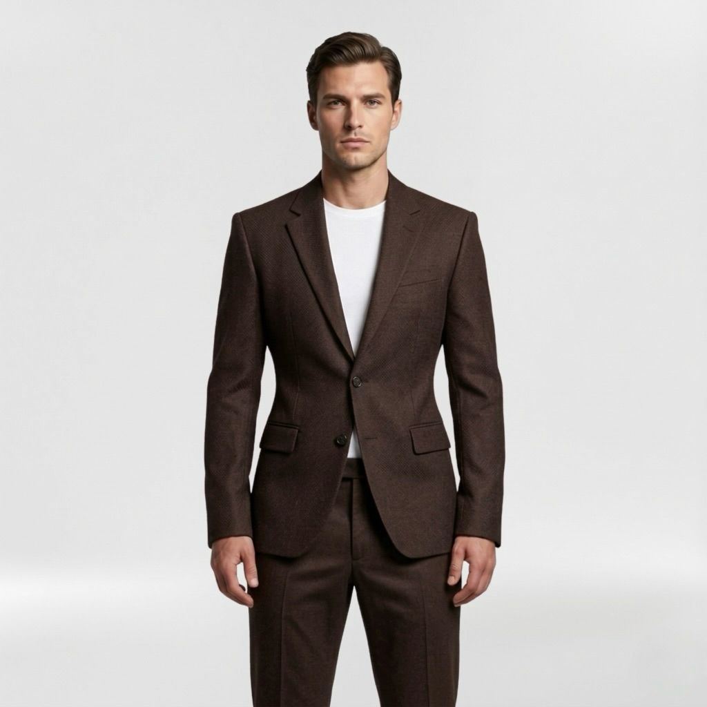 Obsidian Crest Suit Jacket