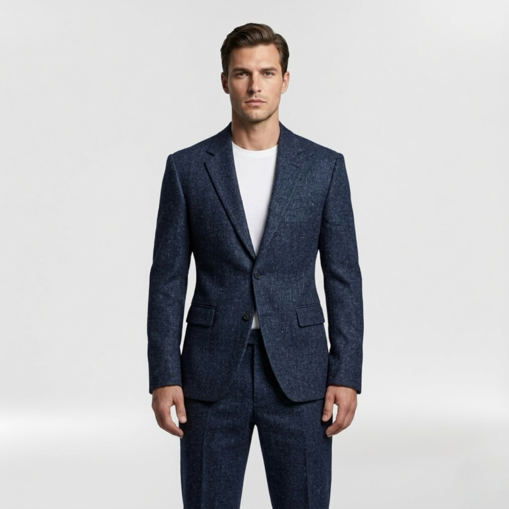 Obsidian Crest Suit Jacket