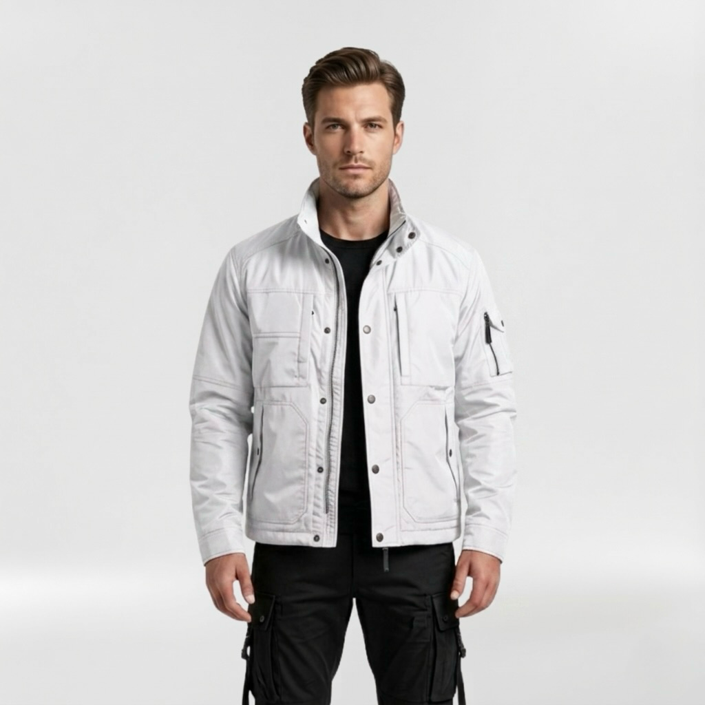 Crimson Vanguard Utility Jacket