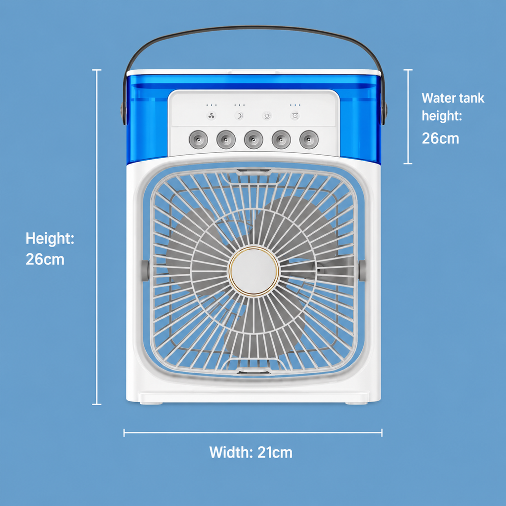 CoolScape AirCooler | Triple-Action Cooling for Greater Comfort & Well-Being
