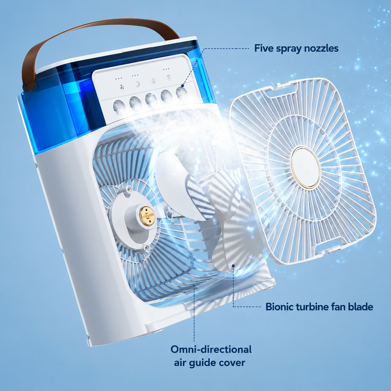 CoolScape AirCooler | Triple-Action Cooling for Greater Comfort & Well-Being