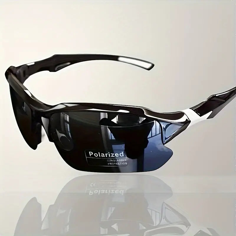 Polarized Men's Sports Sunglasses with UV Protection for Summer