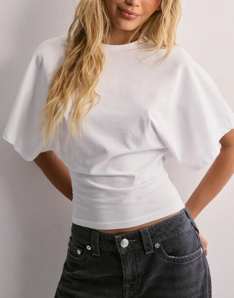 Leona Relaxed Round-Neck Top